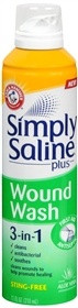 Wound Cleanser Simply Saline™ Plus Wound Wash 7.1 oz. Spray Can Sterile