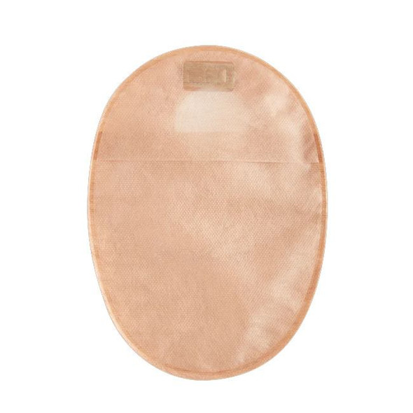 ConvaTec Natura Plus - 2 Piece Closed 8” Ostomy Bag with Filter Back View