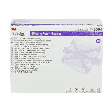 3M™ Tegaderm™ Foam Dressing  With Silicone Foam Border Box of 10