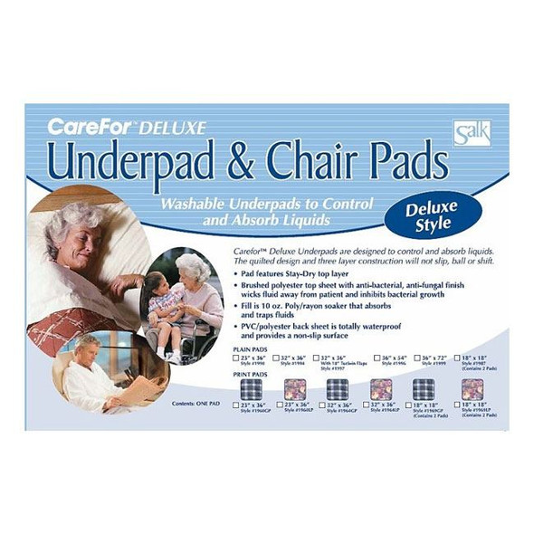 Salk CareFor Deluxe Washable Underpad Package View