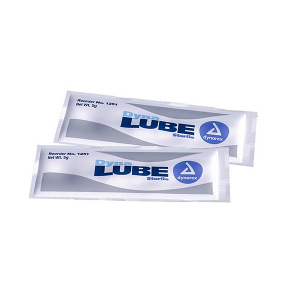 Dyna Lube - Lubricating Jelly 5g Packet Top View