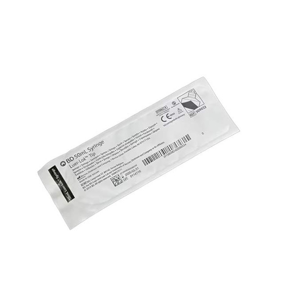 BD 50ml Luer-Lok Tip Syringe package