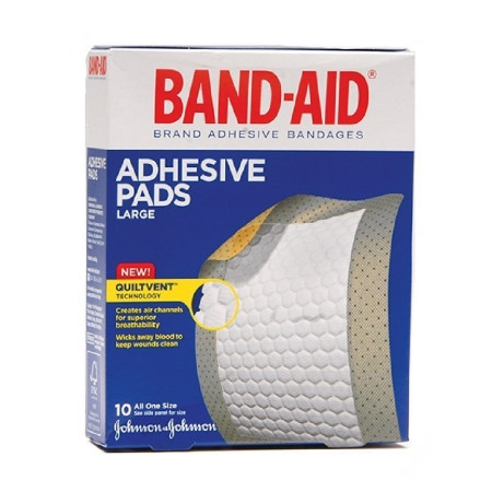Band-Aid Adhesive Strip 2-7/8 X 4 Inch Plastic box view