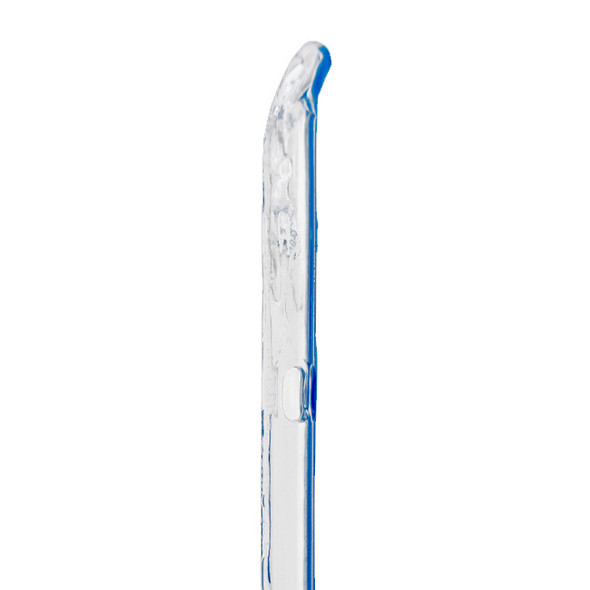 TruCath Swift Coude Tip Pre-Lubricated PVC Catheter, 16” Length - Coude tip view