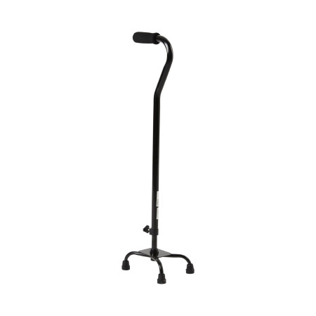 McKesson Small Base Quad Cane, 30 to 39 Inch side view