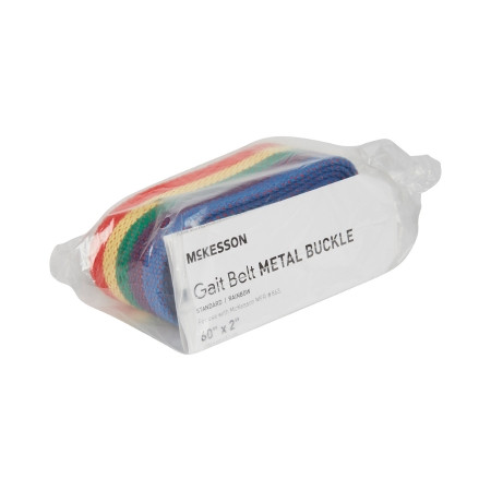 McKesson Gait Belt 60 Inch, Rainbow Design