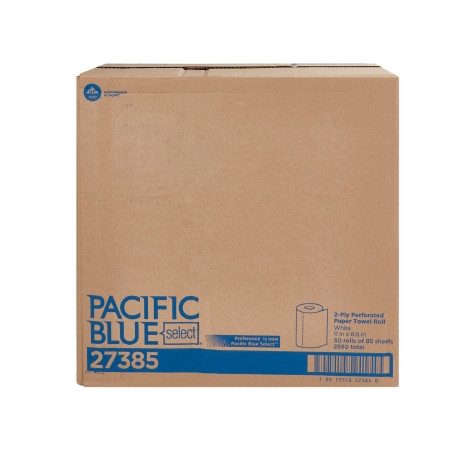 Kitchen Paper Towel Pacific Blue Select™ Perforated Roll 8-4/5 X 11 Inch case