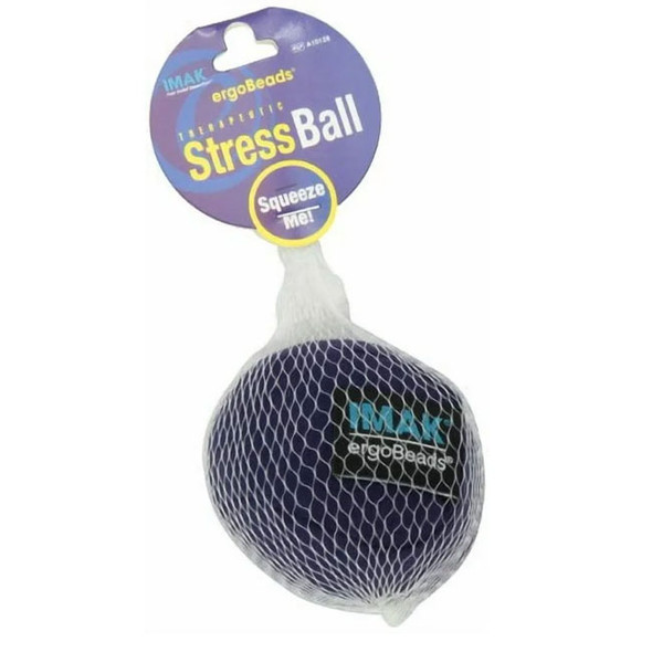 IMAK Ergo Squeeze Ball, Blue in packaging