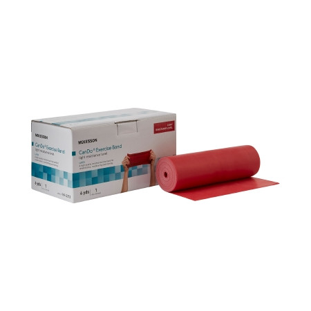 McKesson CanDo Exercise Resistance Band - 5 Inch X 6 Yard, Light Resistance