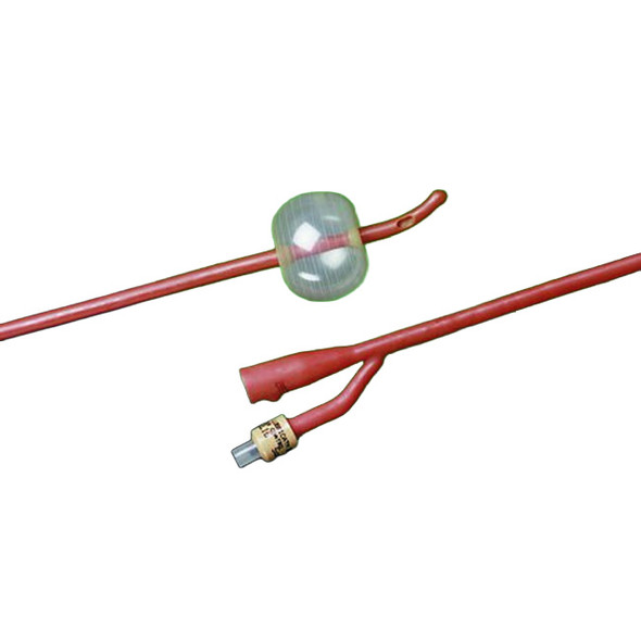 Bardex Lubricath Foley Catheter, Coude-Tip, 5 cc Balloon