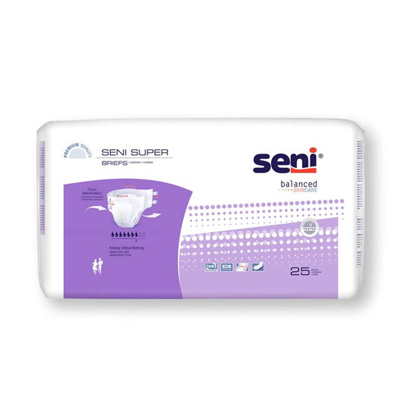 Seni Super Disposable Brief packaging