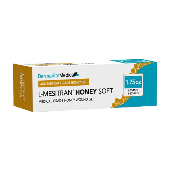 Honey Gel Dressing L-Mesitran Soft 1.75 oz. Gel Sterile Without Adhesive