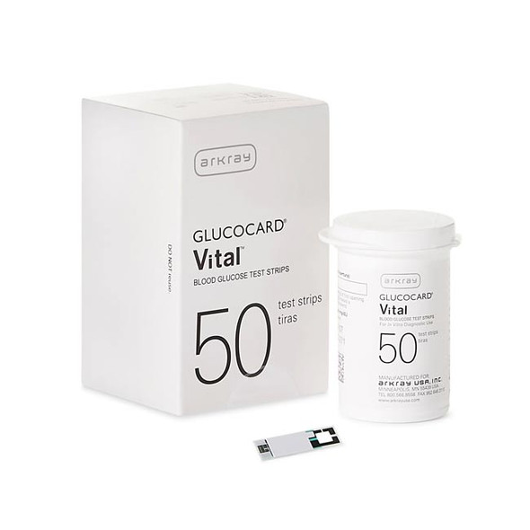 Glucocard Vital Blood Glucose Test Strips
