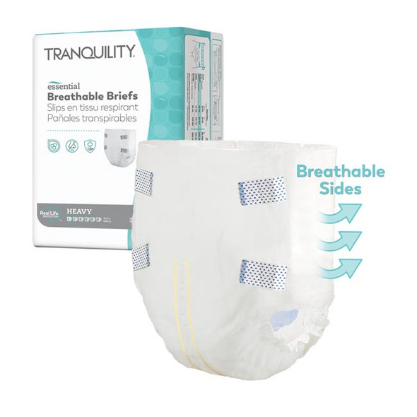 Tranquility Essential Breathable Youth Diapers | Heavy Absorbency