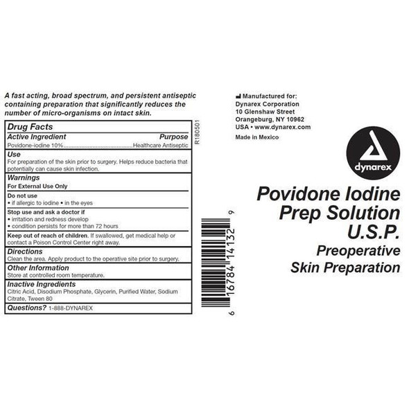 Dynarex - Povidone-Iodine (PVI) Prep Solution Product Information Dynarex - Povidone-Iodine (PVI) Prep Solution Product Information