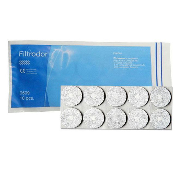 Coloplast Filtrodor - Ostomy Bag Charcoal Filters Box View Coloplast Filtrodor - Ostomy Bag Charcoal Filters Box View