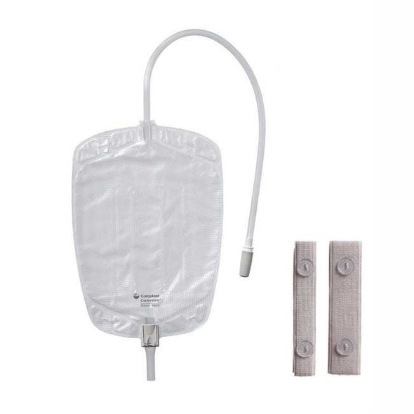 Conveen Security+ Contour Leg Bag with Straps and Tubing Included in Kit View Conveen Security+ Contour Leg Bag with Straps and Tubing Included in Kit View