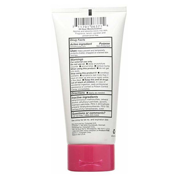 Coloplast Sween 24 - Once a Day Moisturizing Body Cream back view Coloplast Sween 24 - Once a Day Moisturizing Body Cream back view