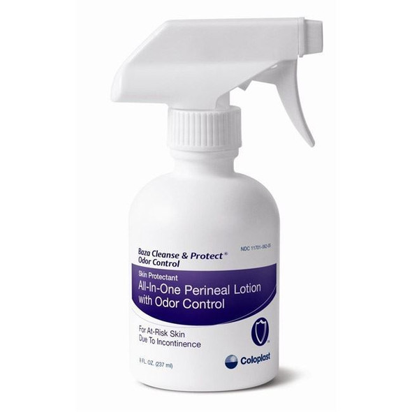 Coloplast Baza Cleanse and Protect - All-In-One Perineal Lotion with Odor Control front view Coloplast Baza Cleanse and Protect - All-In-One Perineal Lotion with Odor Control front view