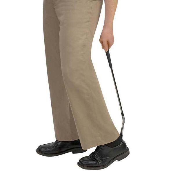 HealthSmart - Long Handle Shoe Horn How the product is used HealthSmart - Long Handle Shoe Horn How the product is used