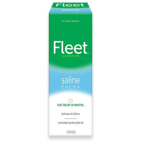 Fleet - Easy Squeeze Saline Enema box view Fleet - Easy Squeeze Saline Enema box view
