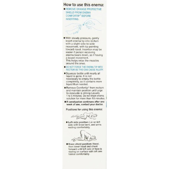 Fleet - Easy Squeeze Saline Enema box view