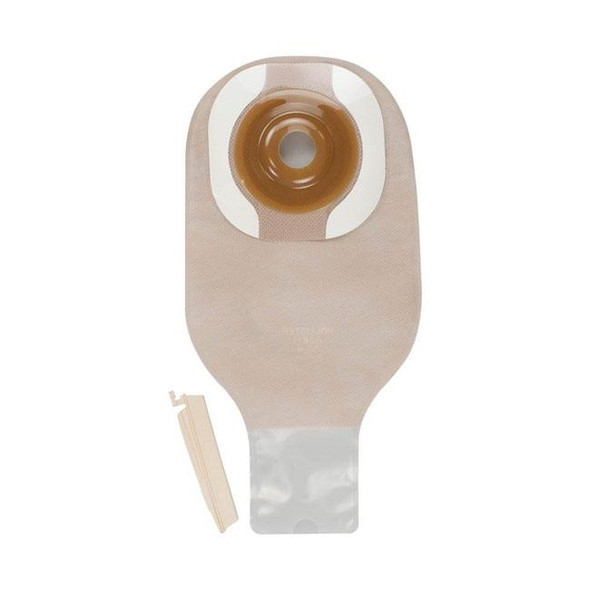 Hollister Premier - 12" 1-Piece Drainable Ostomy Bag (Convex Flextend - Transparent) Full Length View