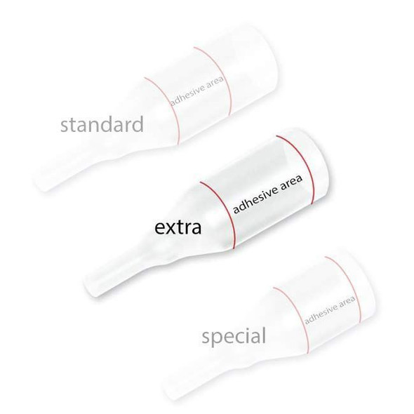 Hollister InView - Extra Adhesive Condom Catheter Product Information View