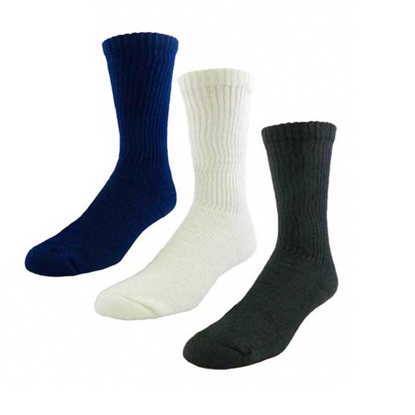 Jobst SensiFoot - Crew Length 8-15mmHg Diabetic Compression Support Socks full length view Jobst SensiFoot - Crew Length 8-15mmHg Diabetic Compression Support Socks full length view