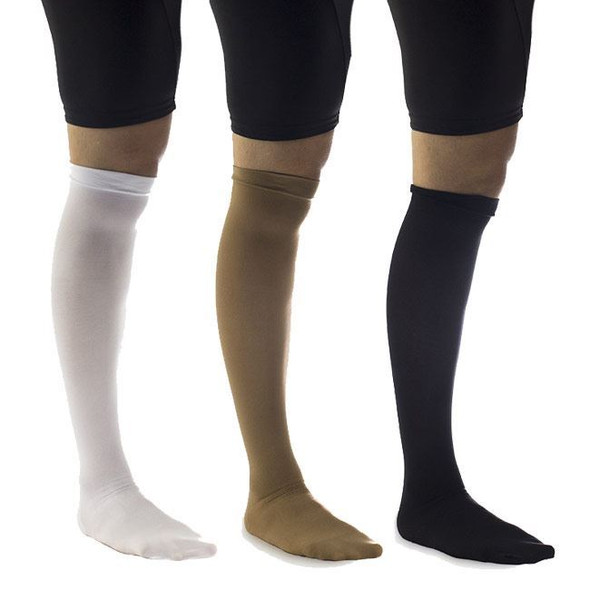 Cardinal Health TED - Anti-embolism Knee High 8-18mmHg Compression Support Stockings full length view Cardinal Health TED - Anti-embolism Knee High 8-18mmHg Compression Support Stockings full length view