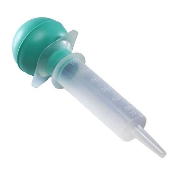 Cardinal Health Dover Dover Bulb Syringe, Irrigation with Protective Cap, 60 mL Side View Cardinal Health Dover Dover Bulb Syringe, Irrigation with Protective Cap, 60 mL Side View