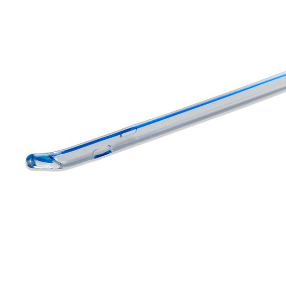 Coloplast Self-Cath - 16" Tapered Coude Catheter with Guide Stripe Catheter Tip View