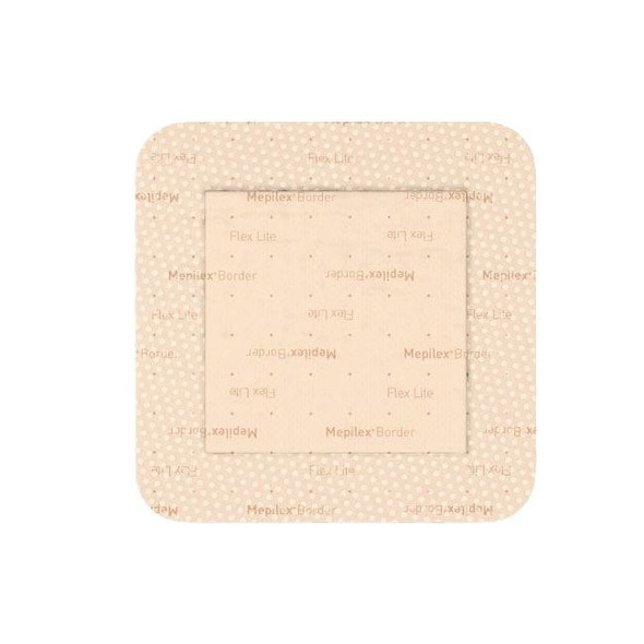 Mepilex Border Flex Lite Sterile Self-adherent Soft Silicone Foam Dressing