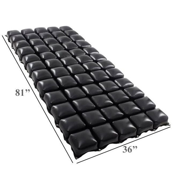 ROHO PRODIGY Mattress System - Inflatable Mattress Overlay Air Cushion Product Dimensions View
