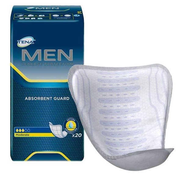 SCA TENA For Men - Incontinence Pads Package View