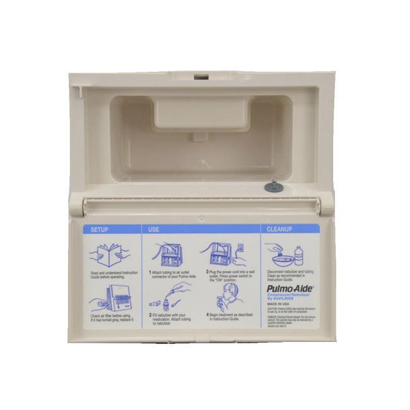 DeVilbiss Pulmo-Aide - Compressor/Nebulizer Back View DeVilbiss Pulmo-Aide - Compressor/Nebulizer Back View