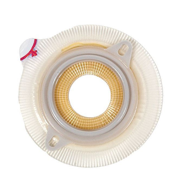 Coloplast Assura - Skin Barrier Flange with Belt Tabs (Extra Extended Wear - Pre-cut) Front View