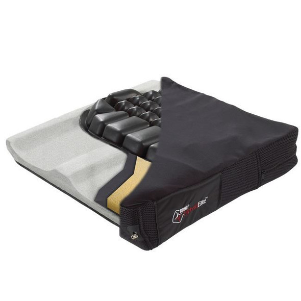 ROHO Hybrid Elite - Single Valve Wheelchair/Seat Air Cushion Top View ROHO Hybrid Elite - Single Valve Wheelchair/Seat Air Cushion Top View