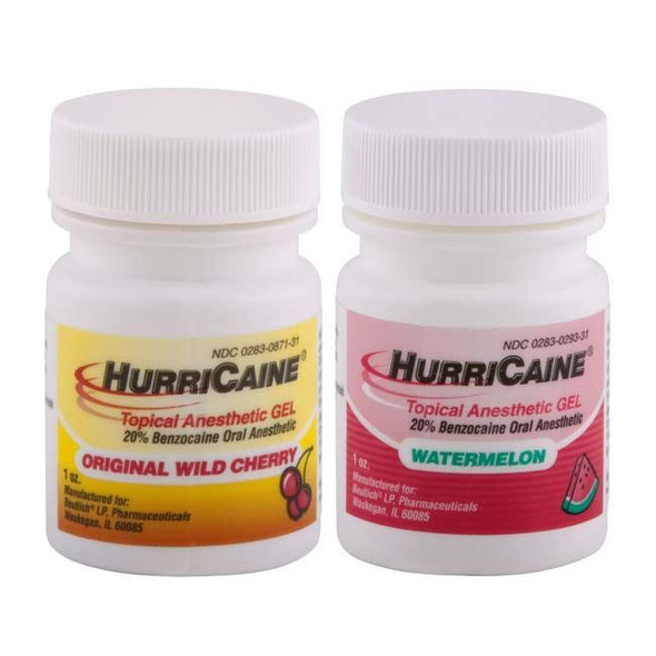 Beutlich HurriCaine - Topical Anesthetic Oral Gel Front View Beutlich HurriCaine - Topical Anesthetic Oral Gel Front View
