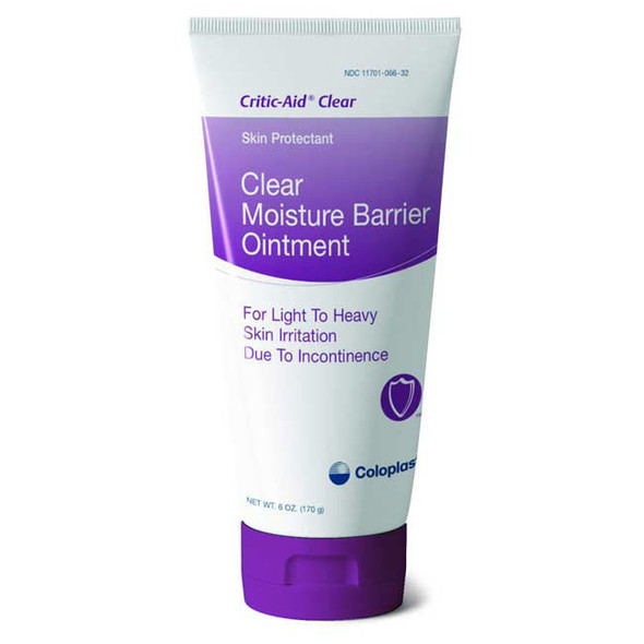 Coloplast Critic-Aid Clear - Moisture Barrier Protective Ointment Front View Coloplast Critic-Aid Clear - Moisture Barrier Protective Ointment Front View
