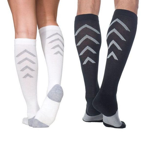 Sigvaris Athletic Recovery - 15-20mmHg Compression Support Socks Full Length Back View Sigvaris Athletic Recovery - 15-20mmHg Compression Support Socks Full Length Back View