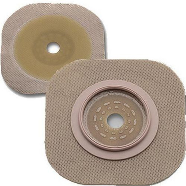 Hollister New Image - Convex Skin Barrier with Floating Flange (FlexWear- Pre-cut with Tape Border) Full View