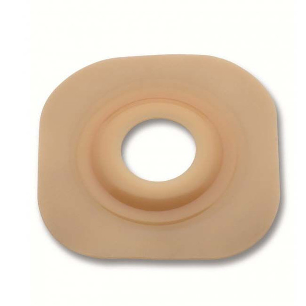Hollister New Image - Convex Skin Barrier with Floating Flange (FlexWear- Pre-cut without Tape Border) Top View