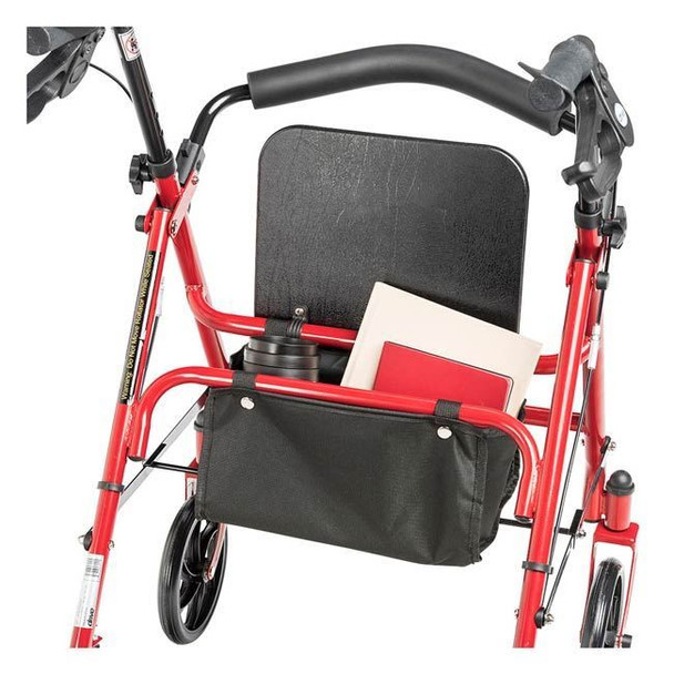 Drive Medical - Rollator with 7.5" Casters Basket View Drive Medical - Rollator with 7.5" Casters Basket View