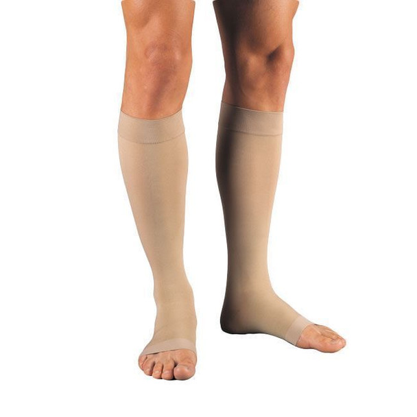 Jobst Relief - Knee High 15-20mmHg Compression Stockings (Open Toe) Full Length View
