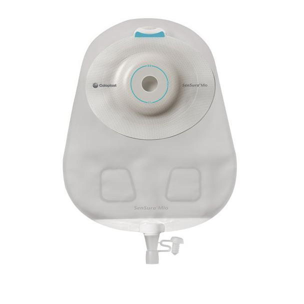Coloplast SenSura Mio - 1-Piece Soft Convex Urostomy Bag (Cut to Fit-Midi) Full Length View
