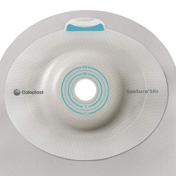 Coloplast SenSura Mio - Drainable 1-Piece Maxi Soft Convex Ostomy Bag Top View