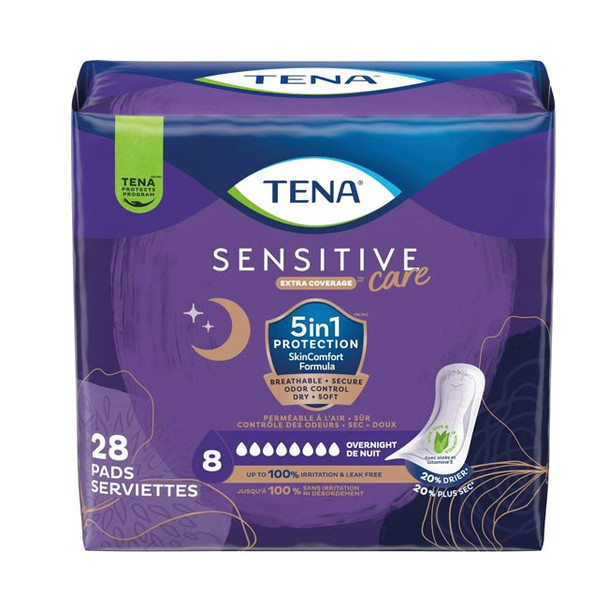 SCA TENA Serenity - Overnight Pads package