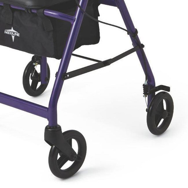 Medline Guardian - Basic Rollator Wheel View