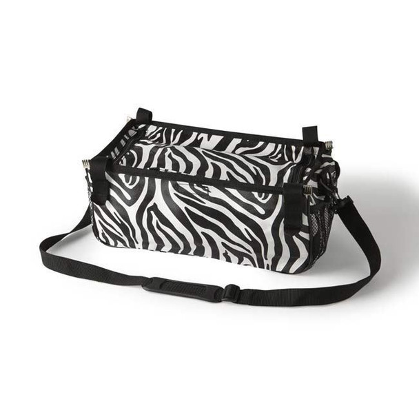 Medline Guardian - Posh Pink Zebra Rollator Storage Bag View